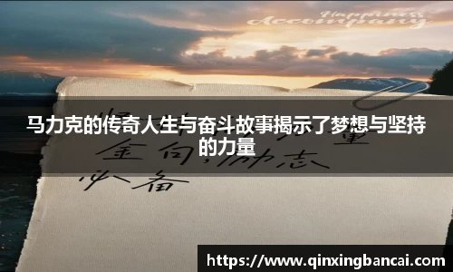 马力克的传奇人生与奋斗故事揭示了梦想与坚持的力量